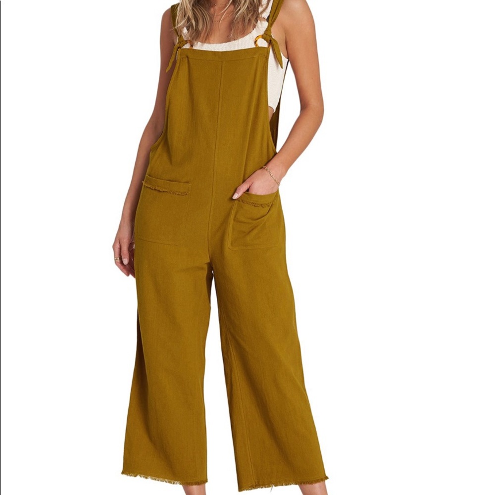 Billabong Run Wild Overall/Jumpsuit- Medium (jr)
